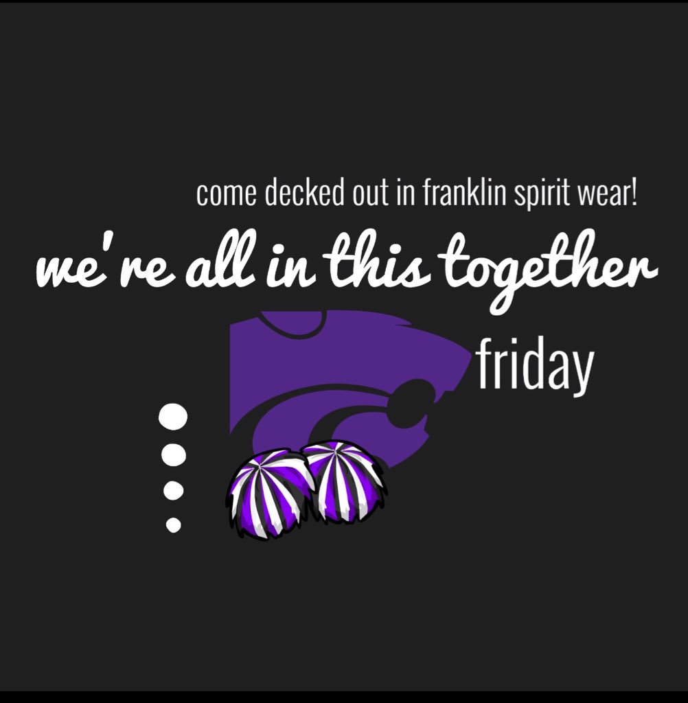 FhsAsb's tweet photo. Next week is spirit week! Dress up for our last spirit week of the year! The Senior goodbye dance and rally will be Friday May 11! (2/2) https://t.co/r7EUP7yhVQ