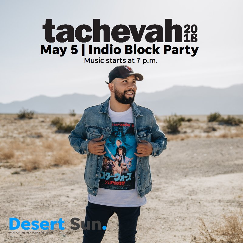 Tachevah's tweet photo. .@Tachevah finals: It comes down to four artists performing this Saturday at the Indio Block Party. https://t.co/9GeVVzF3sP https://t.co/b5yGHMArQw