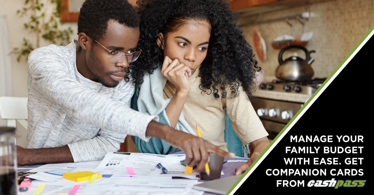 CashPassNetwork's tweet image. Keep a close eye on that family budget without all the paperwork! With Cashpass Companion Cards you can send money directly to your family's cards, and safely track spending! 
LEARN MORE: cashpass.com/features-and-b…