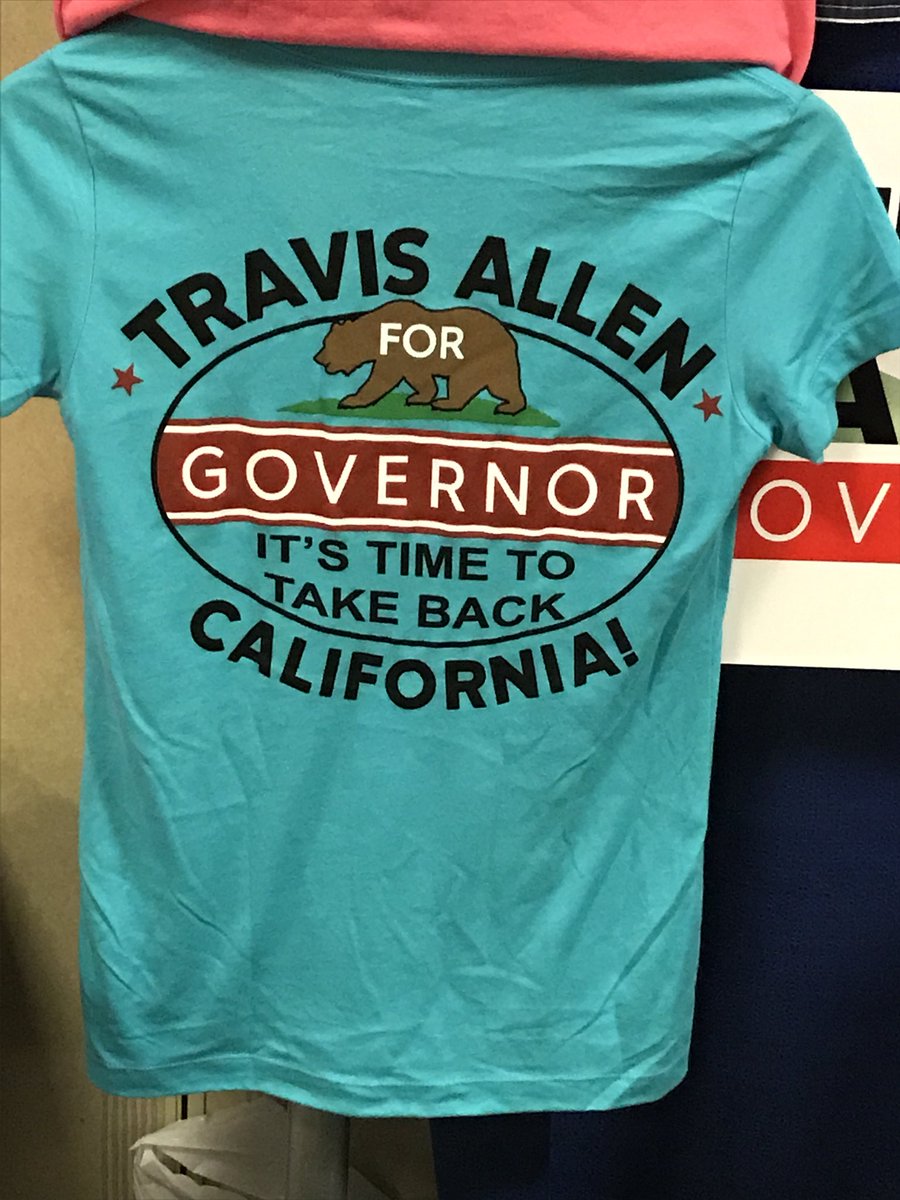 joegarofoli's tweet photo. Wait! The Republican candidates for governor have the SAME slogan? Question of the weekend at #cagop2018: who do Republicans want to “take back California” - @JoinTravisAllen or @TheRealJohnHCox https://t.co/hBbANZte7x