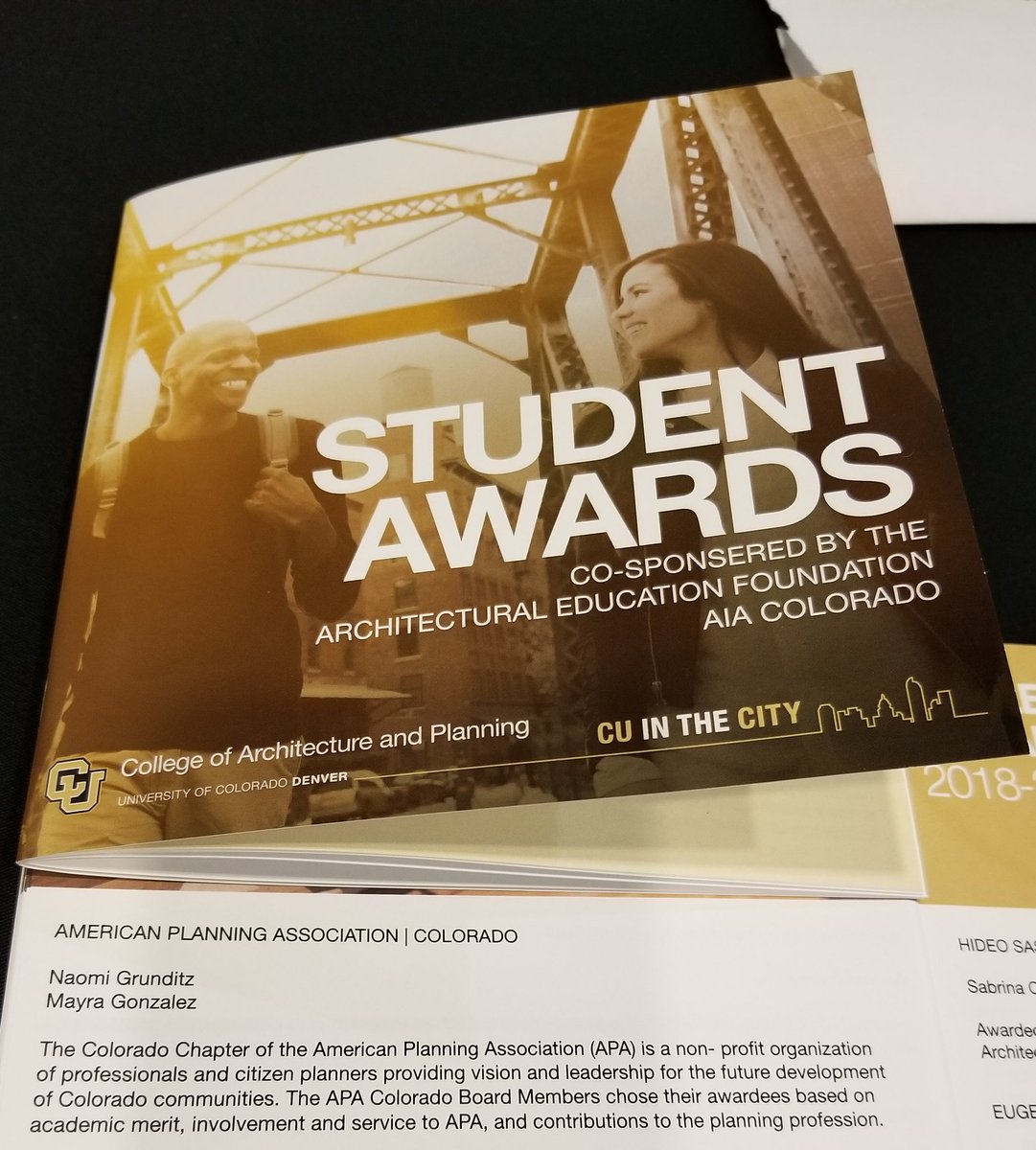 MichellesinDen's tweet photo. Proud to be able to represent #APACO at the CU College of Architecture and Planning Student Awards. Well done Naomi and Mayra! https://t.co/5ijaxGmvGI