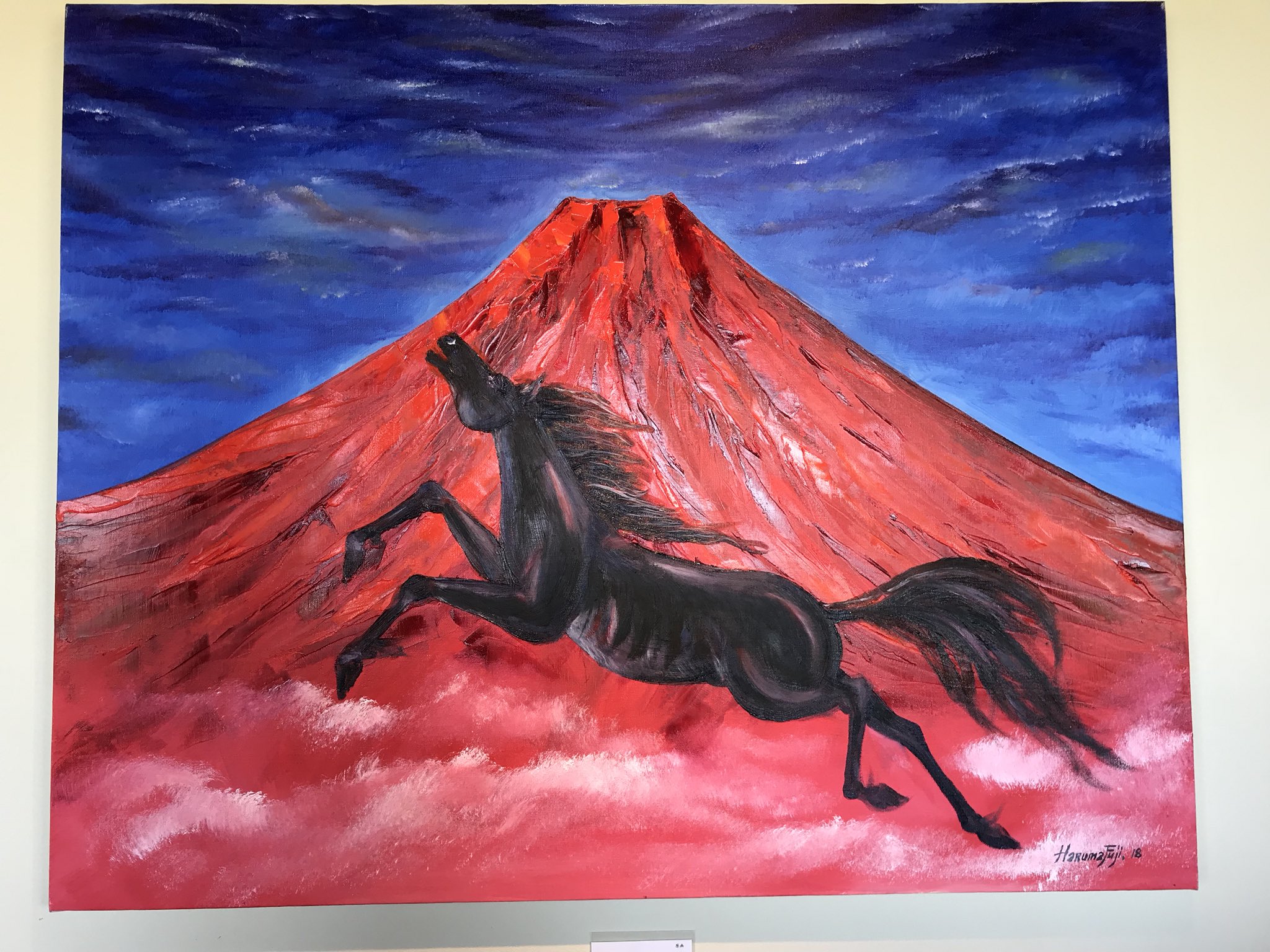 最終値引❗️】『達磨風の役者たち』 ※額の横幅が1m超えの砂絵画