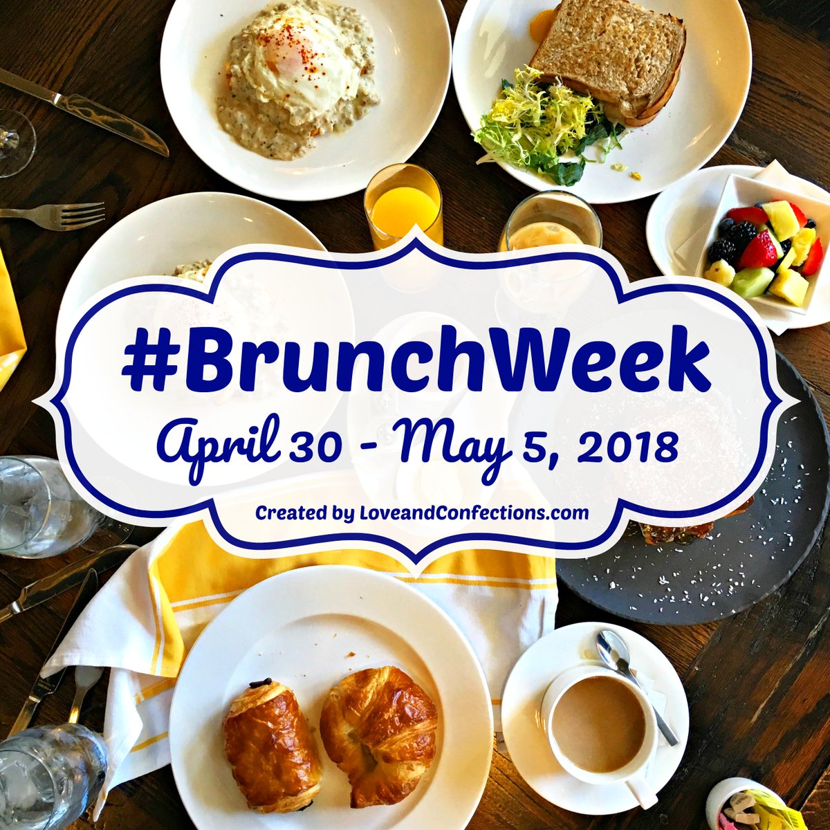Lovenconfection's tweet photo. Last day to #enter the #BrunchWeek #giveaway! https://t.co/2UaXigHBUn https://t.co/c8ygq63tKH