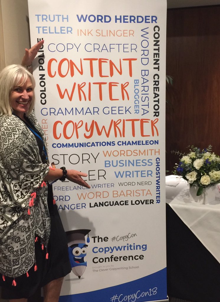 AndreaRowe_au's tweet image. All words lead to #CopyCon18 today #copywriter #copywritersunite