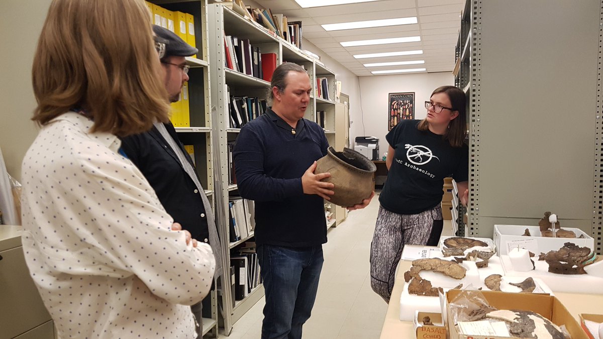 Lalonde_AMS's tweet photo. Big thanks to the organizers of the @CAA2018Confere1 for a wonderful evening at the inaugural indigenous reception! #CAA2018ACA https://t.co/1xVhWoDeyX