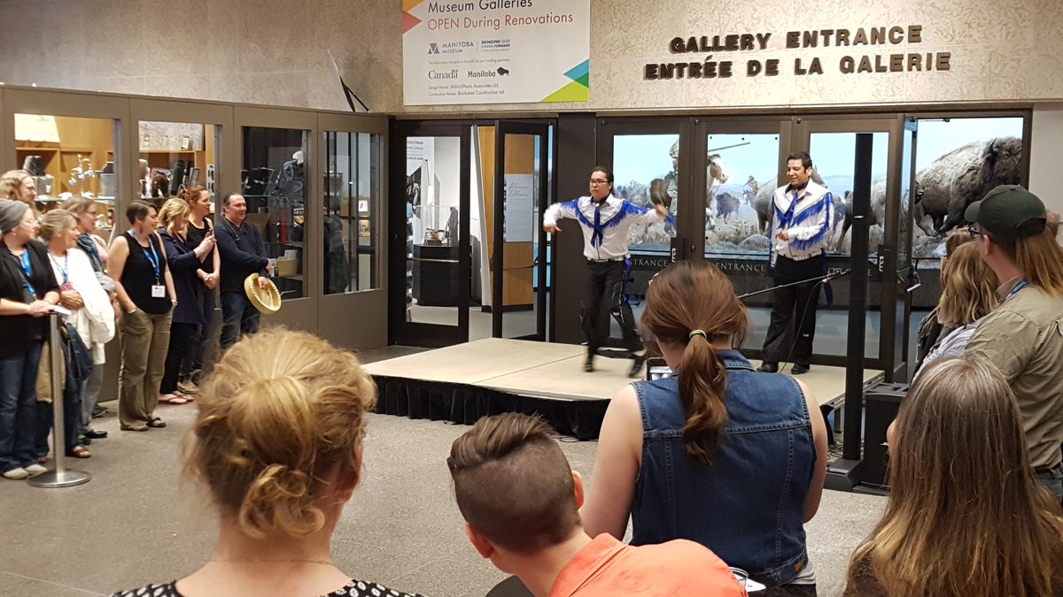 Lalonde_AMS's tweet photo. Big thanks to the organizers of the @CAA2018Confere1 for a wonderful evening at the inaugural indigenous reception! #CAA2018ACA https://t.co/1xVhWoDeyX
