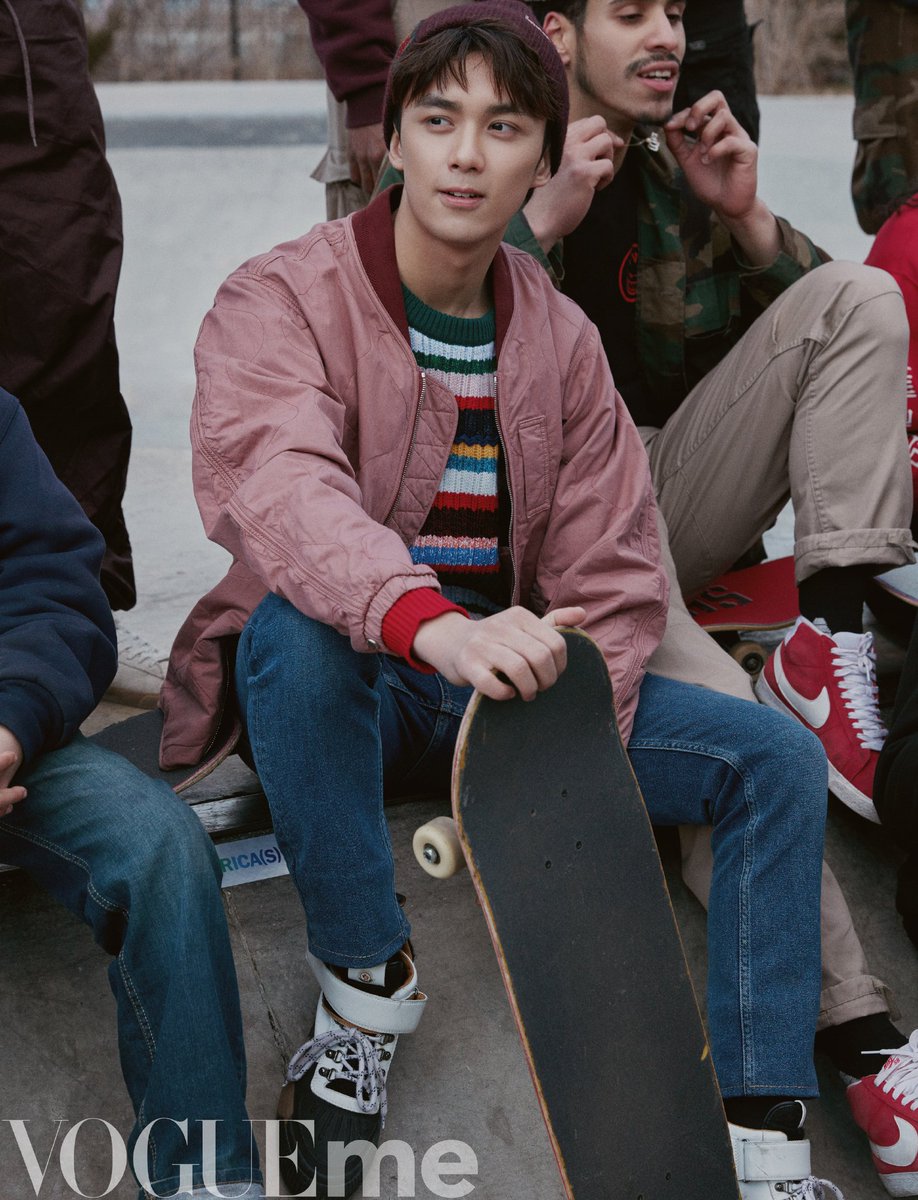 Leo Wu x VogueMe x New York 

#吴磊