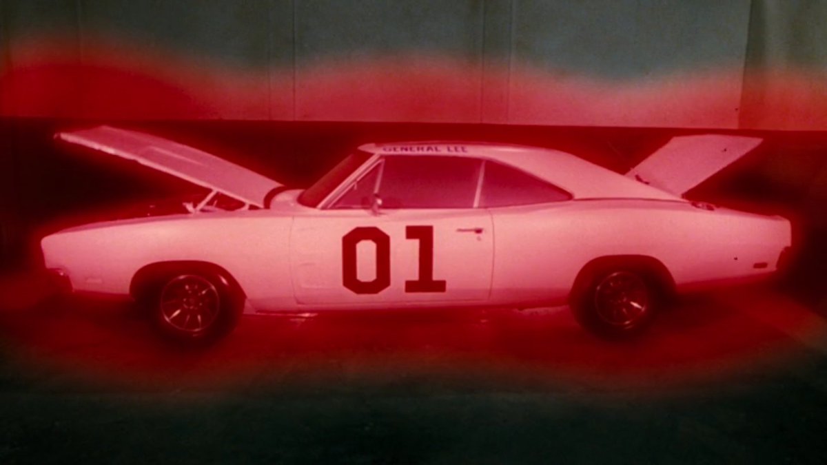 larryafranks's tweet photo. I know there is a #GhostofGeneralLee model kit, but we need a glowing General Lee toy that has an opening hood and trunk. Some of Luke's ghost voice phrases should be included too. #DukesofHazzard https://t.co/Lr6NaSp7G6