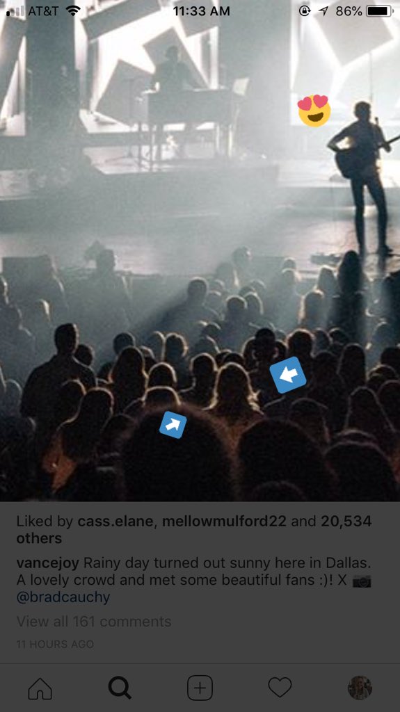 kruppel0155's tweet photo. Everyone Vance Joy posted a picture of us on Instagram... it’s official https://t.co/1XKoG90HXO