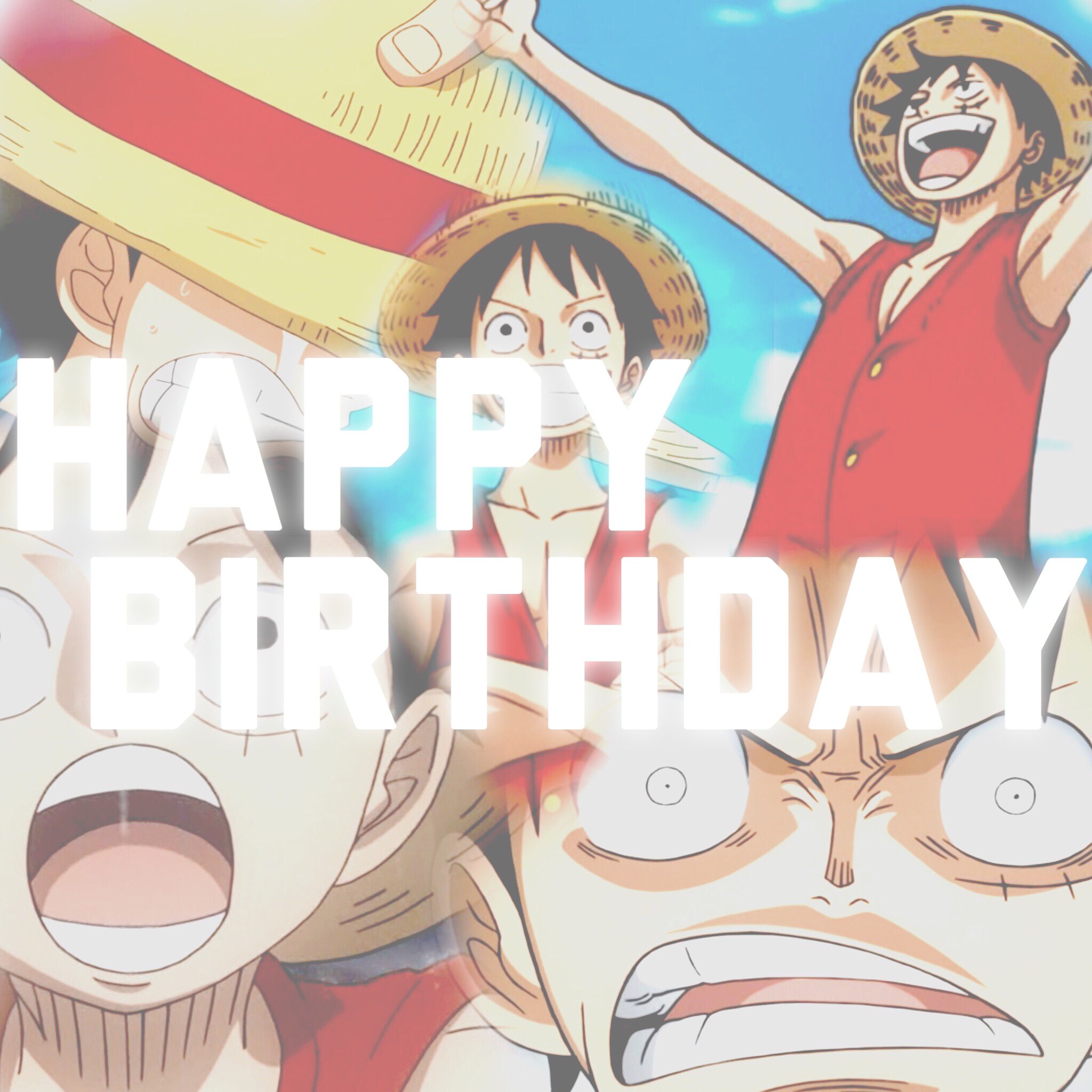 Mia ルフィィィィィィィィィィィィィ 誕生日おめでとう ルフィ誕生祭 ルフィ誕生日 ルフィ生誕祭18 ルフィ生誕祭 モンキー D ルフィ生誕祭 ルフィ Miaの加工