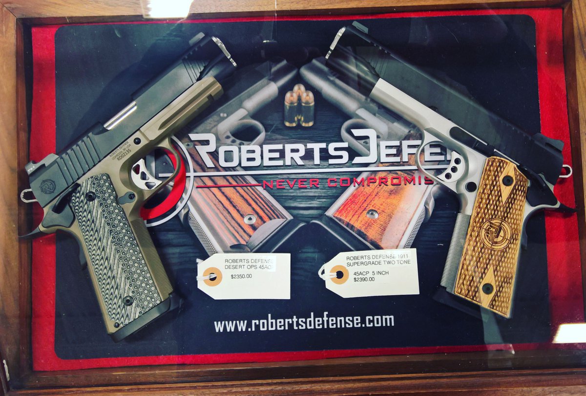 fenixfirearms's tweet photo. Champlin, MN gun show 5/05 &amp; 5/06. We will have @RobertsDefense Supergrade and Desert Ops on display. https://t.co/4reK7ae3Rl