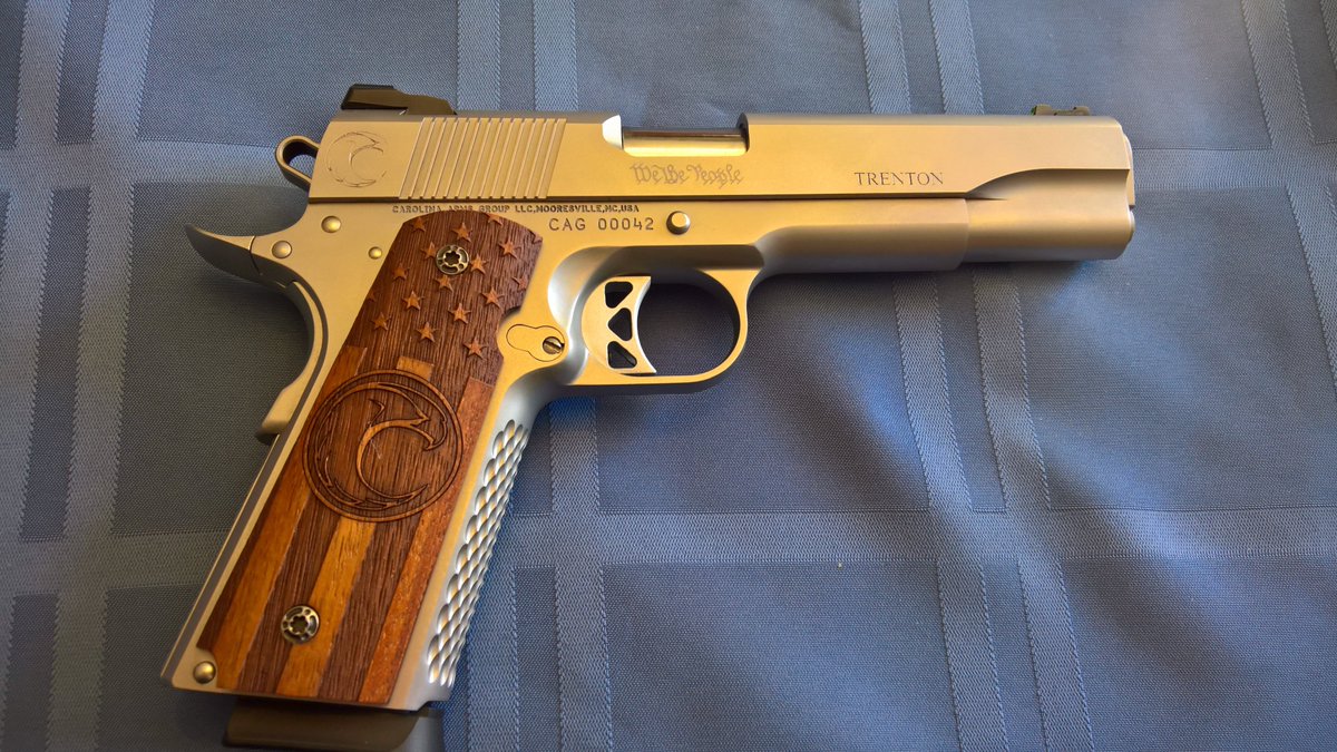 fenixfirearms's tweet photo. Champlin MN gun show 5/05 &amp; 5/06.  Come and see the @CarolinaArmsGrp Trenton "We The People" 1911 https://t.co/UwAQlnZhm6