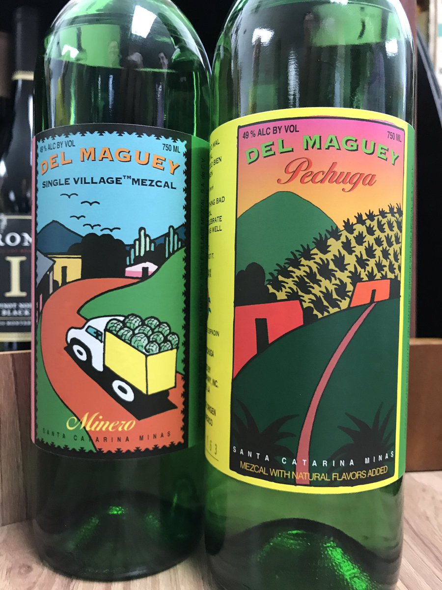 erwinchuk's tweet photo. Pre-Cinco de Mayo warmup at Gordon's...tequila and mezcal tasting. 🥃: Del Maguey Minero + Pechuga. Also, Xicaru Reposado Mezcal and Mezcal Amaras Cupreata, and Chamucos Tequila. @GordonsWine @DelMagueyMezcal #mezcal #tequila #singlevillage #walthamma #cincodemayo #nicelabel https://t.co/yz0XGs6brA