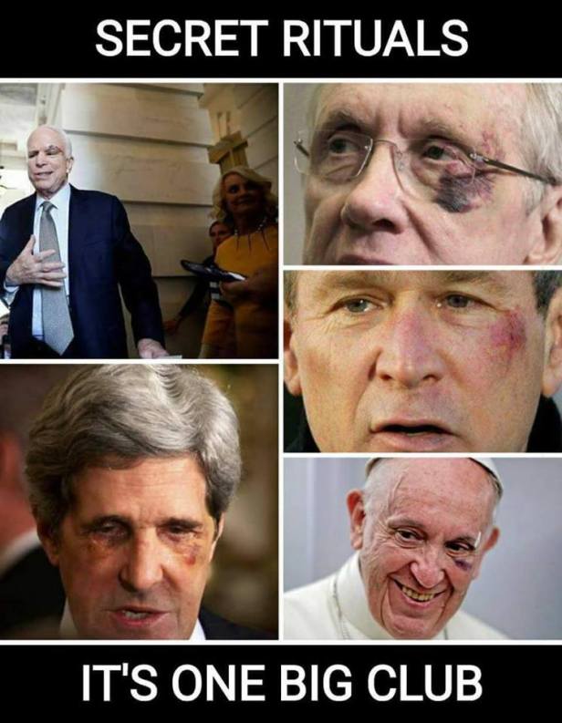 Jordan_Sather_'s tweet photo. John Kerry was in Antarctica on Election Day to get bitch slapped by his Nazi-breakaway handlers and their demonic/archonic/reptilian overlords. One of the dark occulted rituals involves infecting the mind thru trauma to the left eye. You could say Kerry got "Skull Boned" https://t.co/Hh83RosbHF