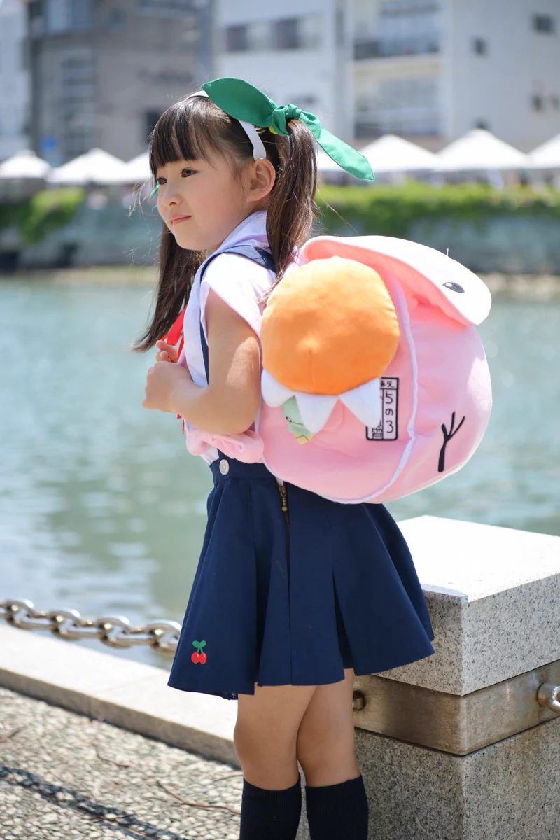 「化物語」の八九寺真宵（はちくじまよい）の天使すぎるコスプレ