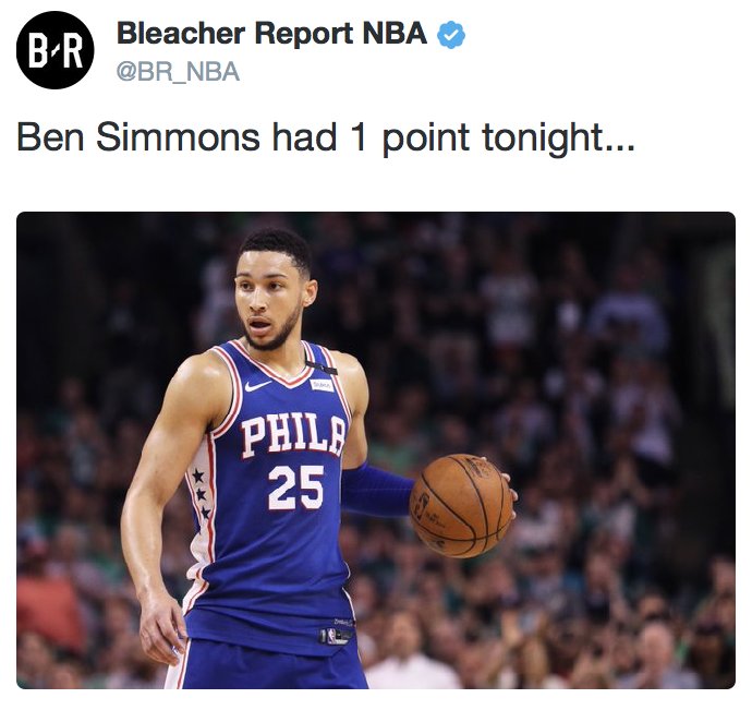 BleacherReport's tweet photo. ROY race is heating up...🔥 https://t.co/wrI0c5zhpS