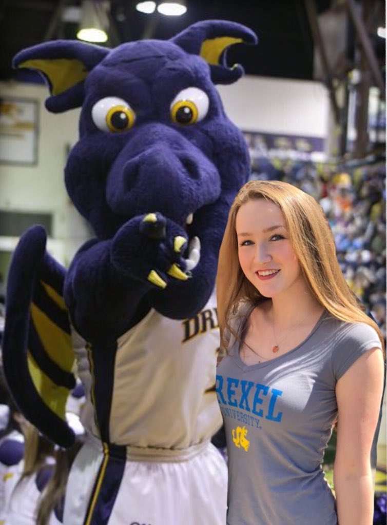 BHSCollege2018's tweet photo. Logan Powell is ready to spread her wings and fly with the rest of the Dragons at Drexel University this fall! #drexel2022 #dragontales https://t.co/290Qdi2iP1