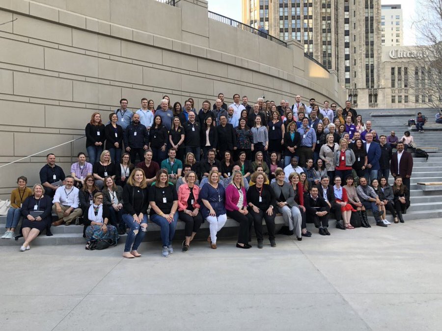 80 absolutely amazing schools meeting up in Chicago. Incredibly inspiring. Thank you all. @stenkulaskolan #AppleDistinguishedSchools <a href="/AppleEDU/">Apple Education</a> #welead #weinspire #weinnovate #wemaketheworldabetterplace