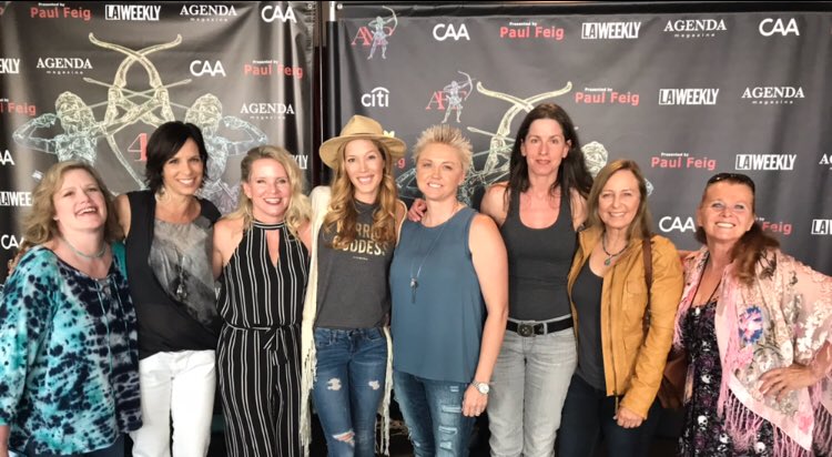 faneal_godbold's tweet photo. Check out this lineup of Warrior Women✨
The Artemis 2018 All-Stars of Stunts Panel
@wonderwoman702 @debbieevansleavitt @IamMelanieWise @aliciavelabailey @heidiverstunts @daniburgio1111 @meghubb85 @artemismotionpics #badass #womenkickass #artemis2018 #stuntpanel #standupforstunts https://t.co/PUYp0l9r1I