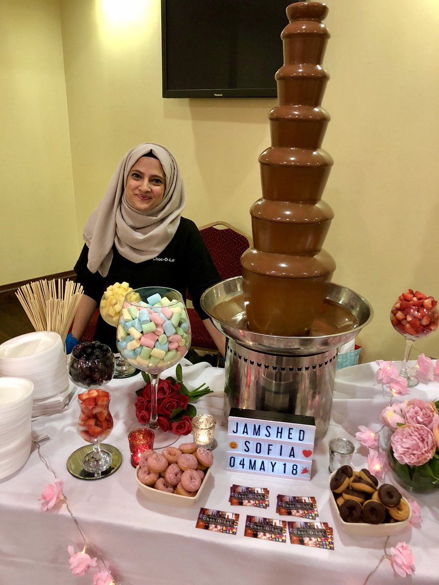 AzizZulf's tweet photo. Team Choc-O-Lot covering wedding & congratulations to the bride & groom,
For booking or further info:
simply call ๐, text ๐ฑor inbox me
#ChocOLot #Chocolatefountains #Weddings #Mendhiโs #Birthdays #Parties #Events #Fundays #Nelson #Burnley #Blackburn #Preston #Manchester https://t.co/TXM3upQ4aR