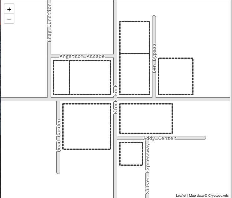 bnolan's tweet photo. Street generation for my #erc721 project using an algorithm inspired by an #lsystem. #mapnik https://t.co/9kIIsv1shO