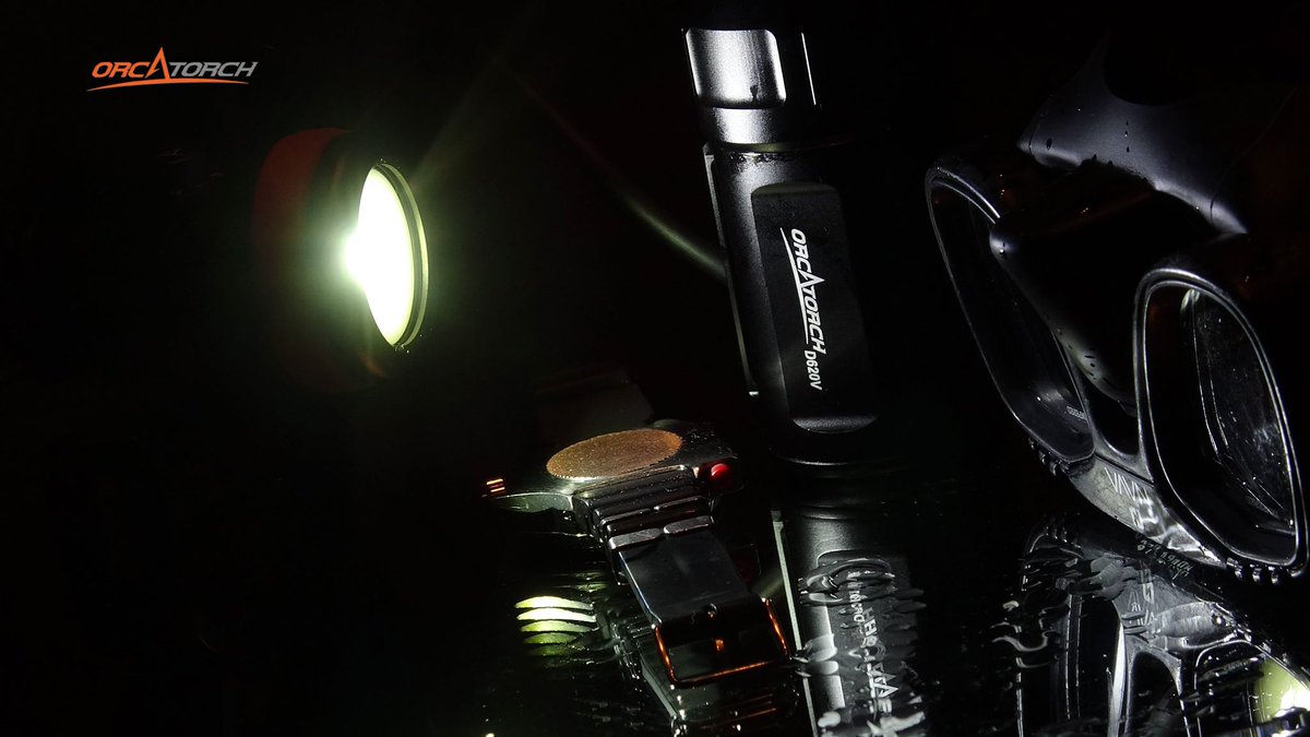 will start a great project... diving with OrcaTorch D620V video dive light! Shot by George from Serbia.