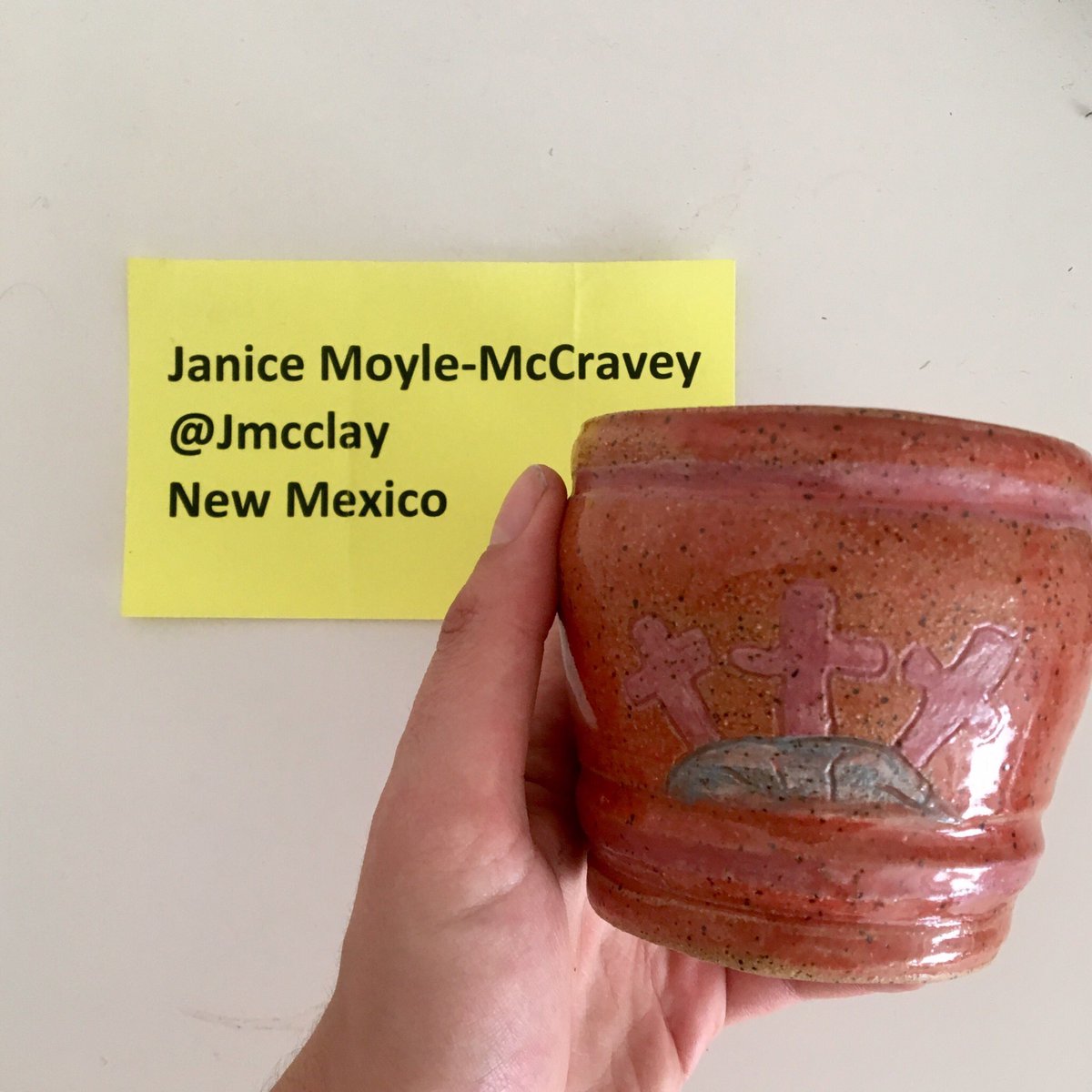 aslithelion's tweet photo. 😍 I was gifted this heart-warming cup by @jmcclay1965! Thank you Janice and the rest of #PottersOfPeriscope https://t.co/APo6umdQ4L