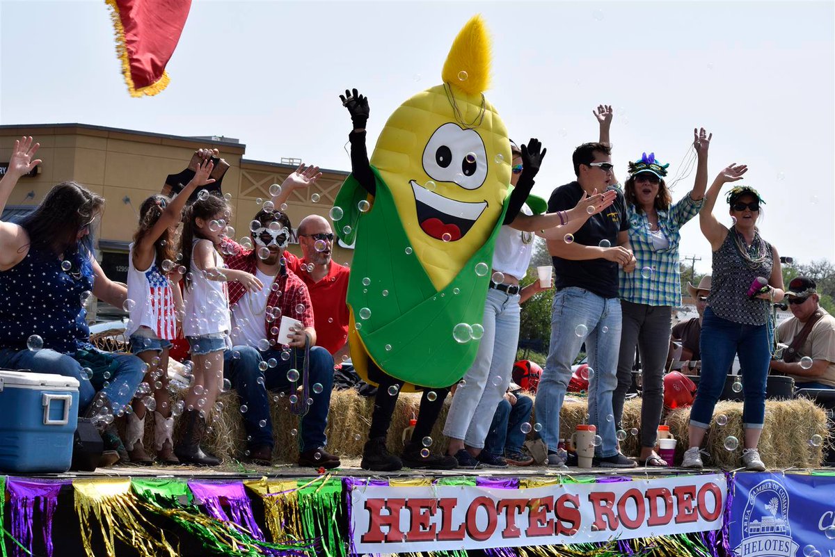 City_of_Helotes's tweet photo. The rain is clearing! Join us tomorrow, May 5, for the 52nd Annual Cornyval Parade beginning at 10 a.m. in Helotes.  #helotescornyval #visithelotes https://t.co/E91x1HKSQy