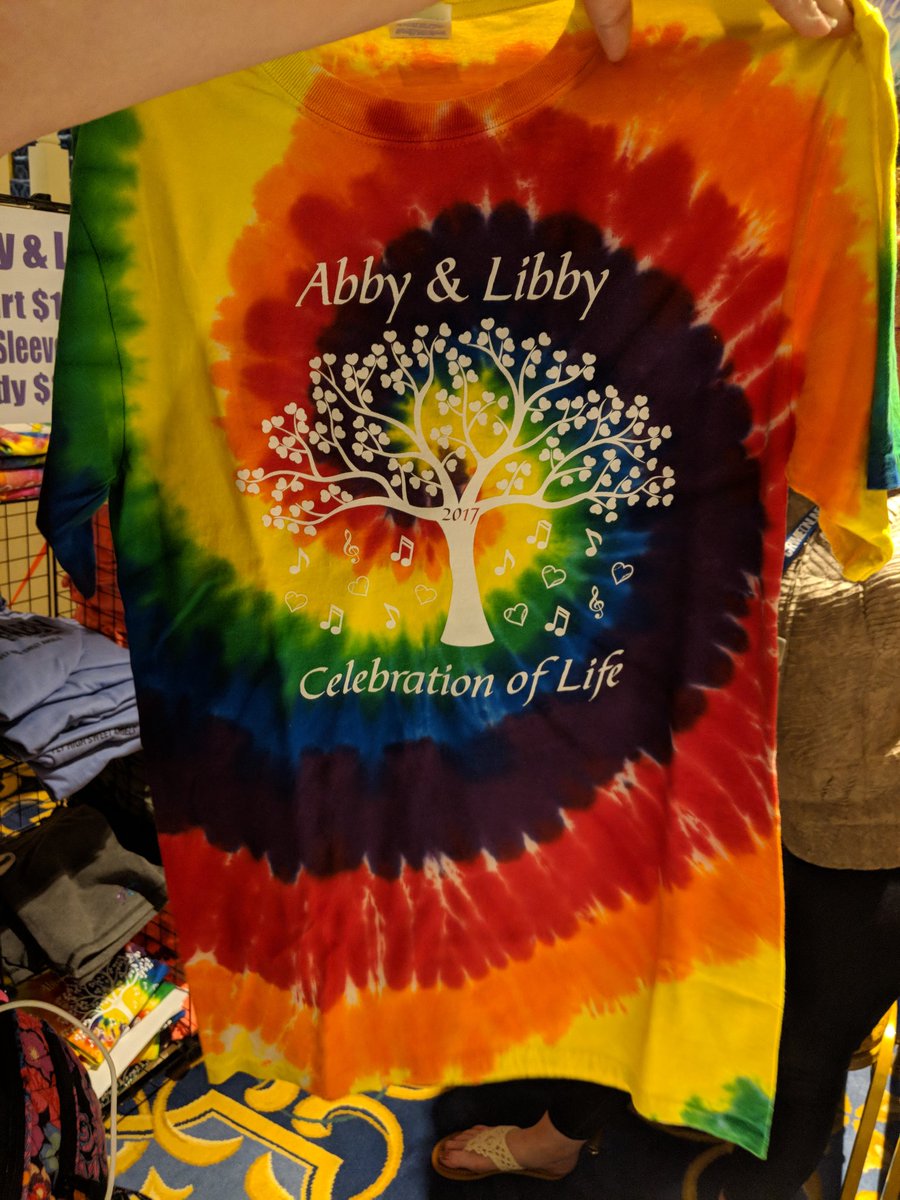 plexidoki's tweet image. If you&apos;re at #CrimeCon, please consider buying #LibbyAndAbby merch. It&apos;s more meaningful, stylish, and affordable ($15-20 tees) than CrimeCon merch. And these serve a purpose! #Delphi  #CrimeCon2018