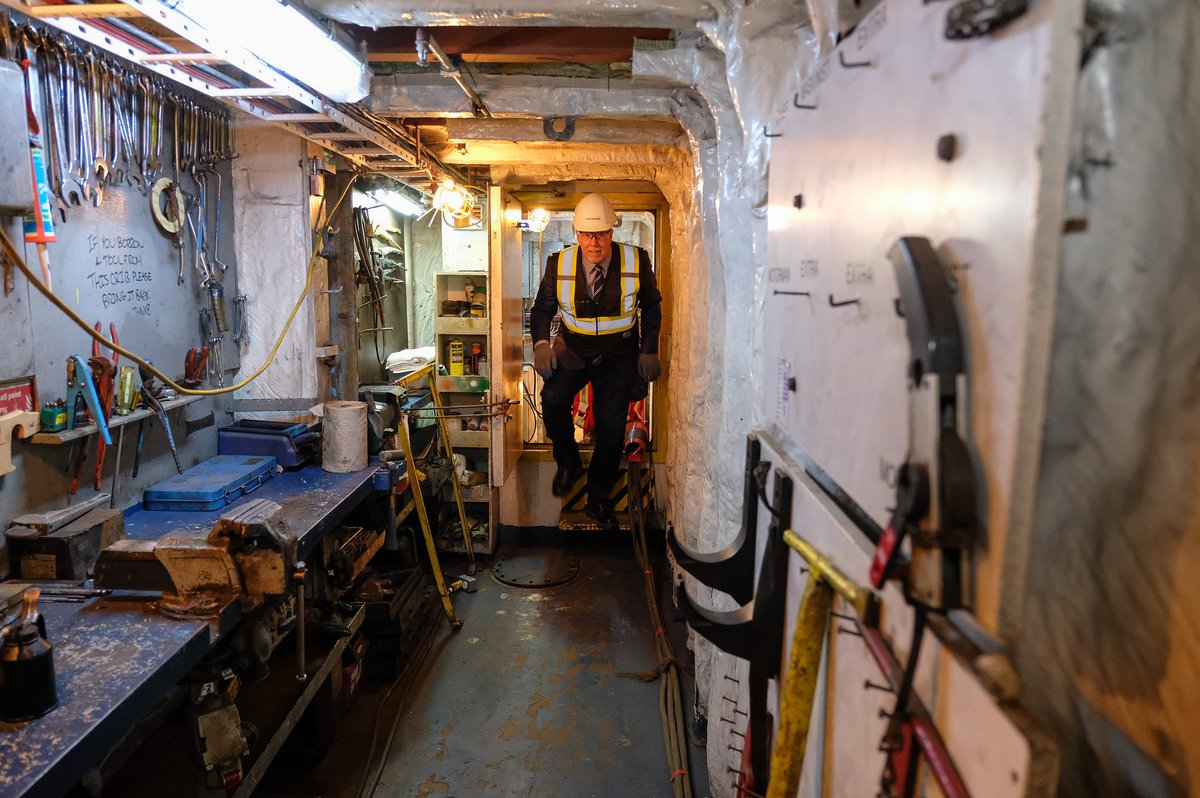 Touring new ferry the Northern Sea Wolf