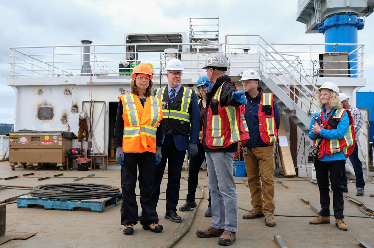 Touring new ferry the Northern Sea Wolf