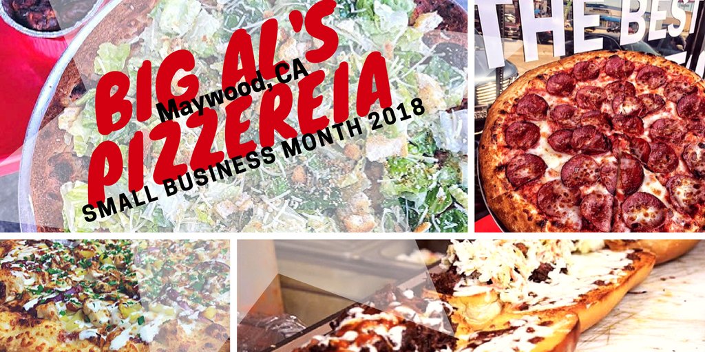 RendonAnthony's tweet photo. #SmallBusinessSpotlight:
Big Al’s Pizzeria isn’t just pizza — come check out this Maywood local biz’s award-winning pizza, wings, subs, and more! And fun fact — it’s all halal!
#31DaysofSmallBiz https://t.co/RI7UqqonhD