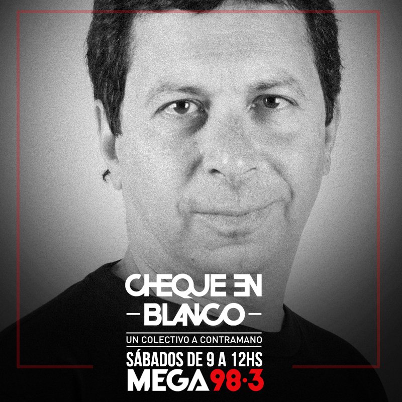 chequenblanco's tweet photo. Todo el mundo a poner los despertadores que mañana @AlfredoZaiat tiene mucho que decir! @chequenblanco de 9 a 12hs por @Mega983 📻🎸
#ChequeEnMega 🐸 https://t.co/LHJSKTnFxz