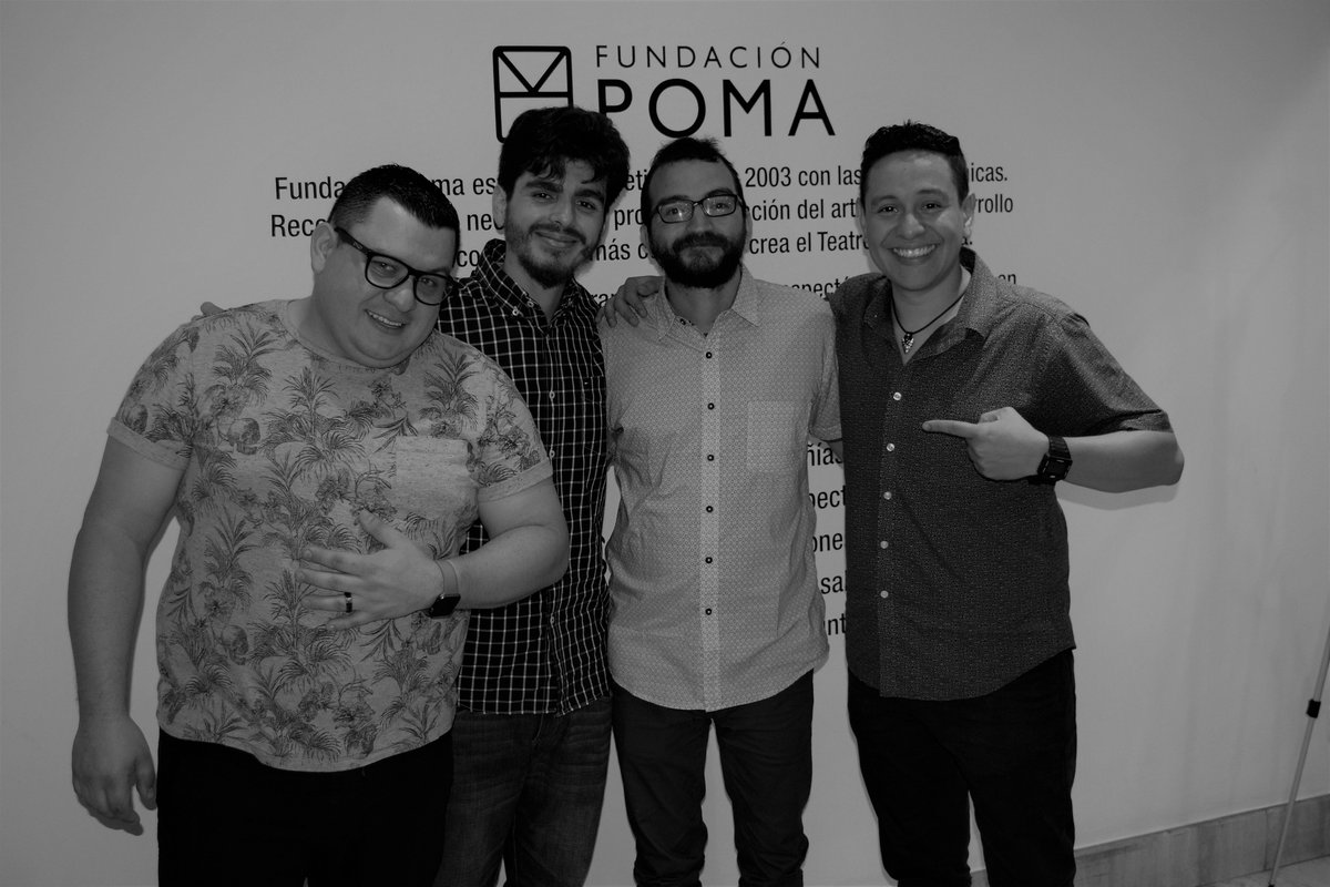 FestiComediaCA's tweet photo. Segundo día del Festival, turno de los ticos Raul, Pablo y Alex .
se llevaron los aplausos del publico salvadoreño.
#Centroamericarie en @TeatroLuisPoma https://t.co/VPw10ItaVr