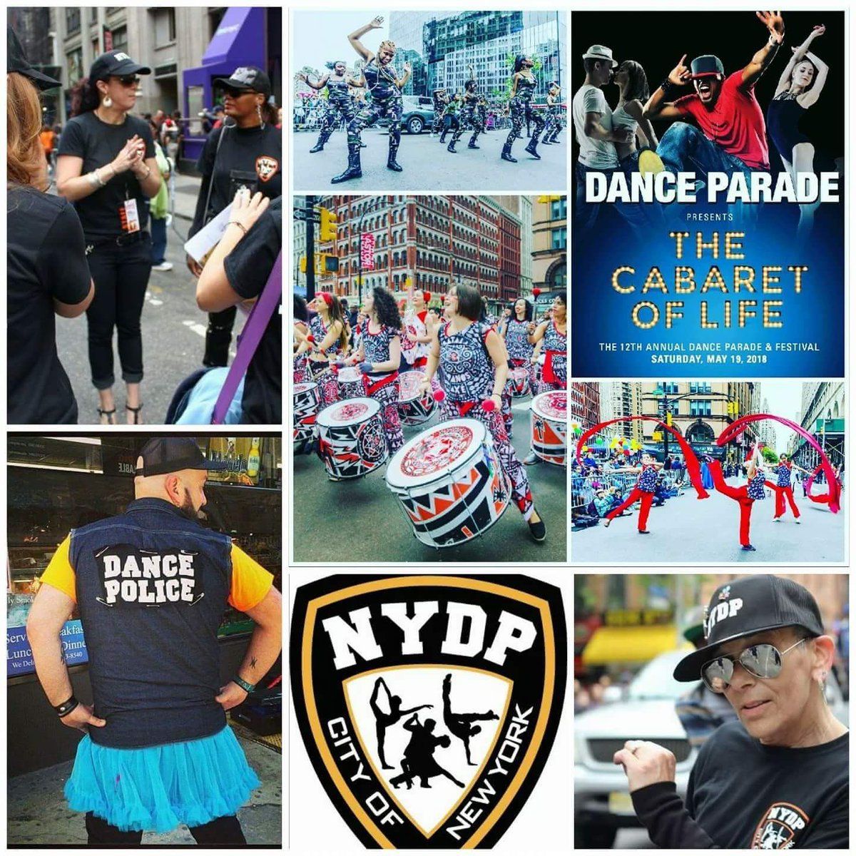 DanceParadeNYC's tweet photo. Sign up to JOIN THE 2018 NYDP New York Dance Police here: https://t.co/jhHqWm0GK4
#dancepolice #nydp #nypd #newyorkdancepolice #danceparadenyc #thecabaretoflife https://t.co/9tB5HmKk1D