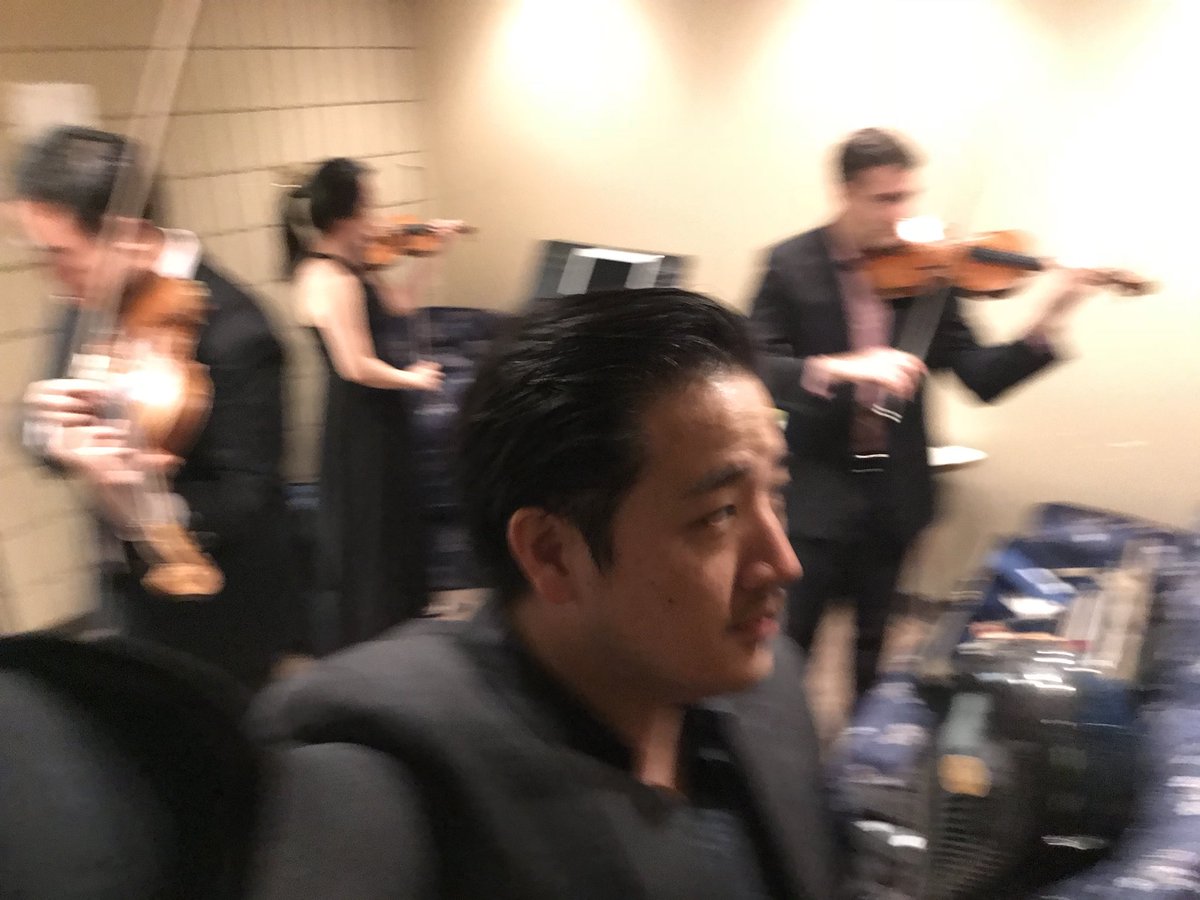 Afiara Unite! After hearing as jury Eckhardt Gramatte Competition’s first round competitors this afternoon, we’ve suited up for the concert at 8 pm tonight LIVE-STREAMED in their Facebook page. Hear works by <a href="/ChristosHatzis/">Christos Hatzis</a> <a href="/WijeratneWorks/">Dinuk Wijeratne</a> <a href="/KevinLauTO/">Kevin Lau</a> <a href="/RobTeehan/">trebor</a> <a href="/brandonuni/">Brandon University</a>