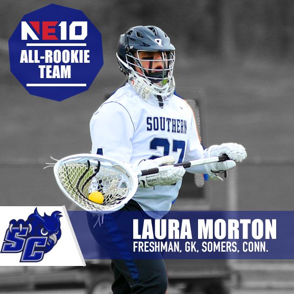 SCSU_Owls's tweet photo. Congrats to Laura Morton @SCSU_WLAX on being named to the NE10 All-Rookie Team! https://t.co/SLqnLd9xB0