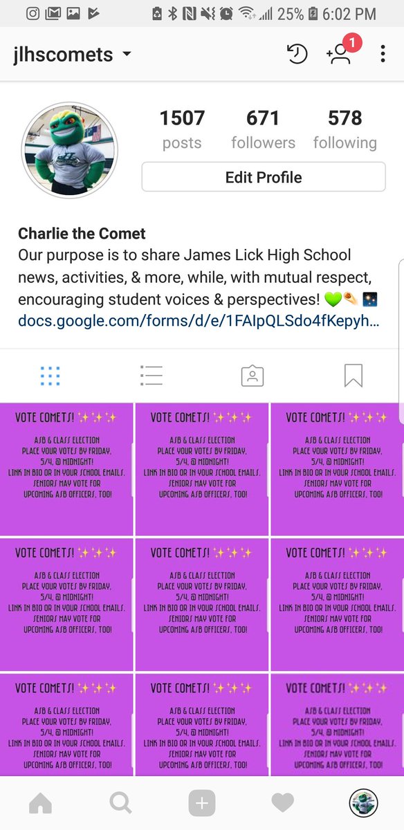 jlhscomets's tweet photo. LINK IN BIO!  YOU ONLY HAVE UNTIL MIDNIGHT!  VOTE, VOTE, VOTE!  SENIORS CAN ALSO VOTE FOR ASB!  EVERY VOTE MATTERS BECAUSE THIS ELECTION IS VERY TIGHT RIGHT NOW.  THE RESULTS WILL BE POSTED AT 12:15AM. https://t.co/nUZUVUXBtg