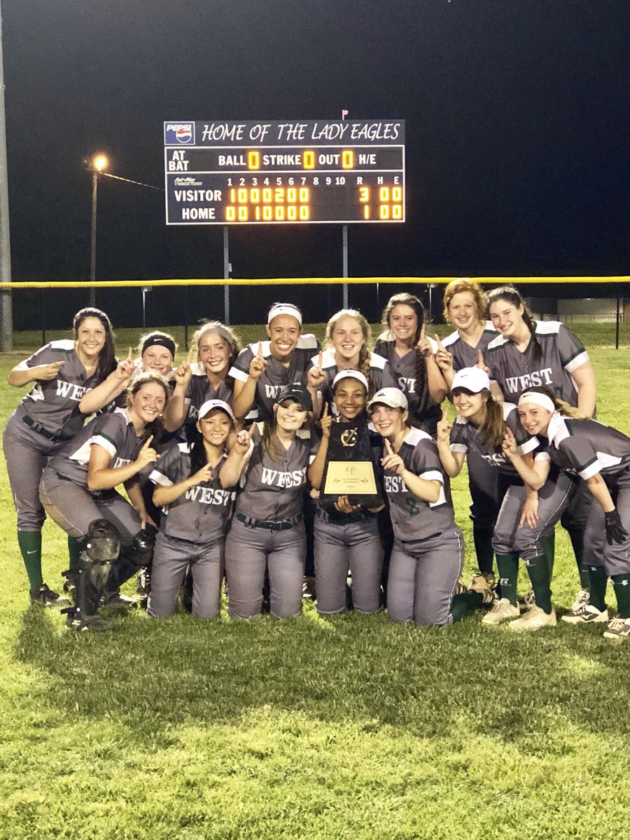 WestFoSoftball's tweet photo. Your 2018 CPC Conference Tournament Champions‼️ https://t.co/yZ0Zbaa6c4