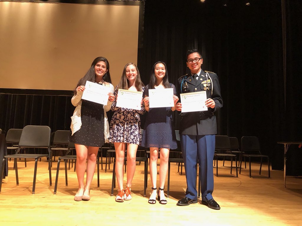 MHS_MAO's tweet photo. Great MAO induction tonight! So proud of our inductees and officers! https://t.co/klODuayJ57