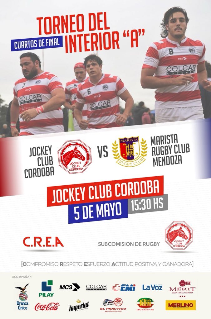 Vamosss mañana toda la Familia del JCC Apoyando a nuestros chicos!!