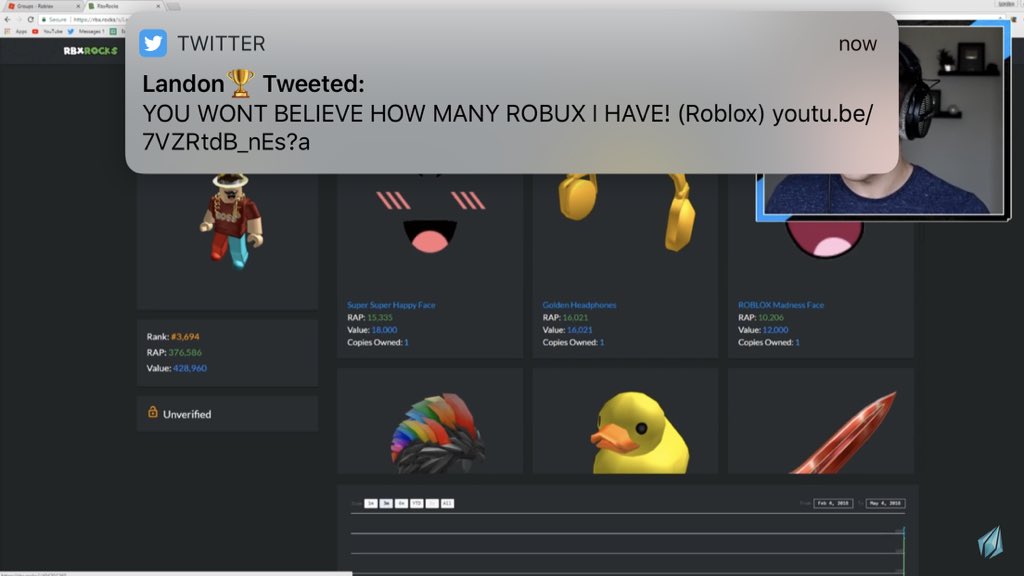 Landon On Twitter You Wont Believe How Many Robux I Have Roblox Https T Co Dvxip5f7kx - how do i see how many robux i have