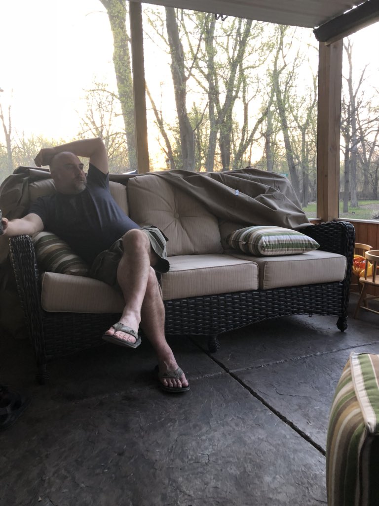 jsnyder48's tweet photo. The porch is officially open!  Yes!!! Happy Friday!  ❤️🍹😊 https://t.co/rFreB1Wke5