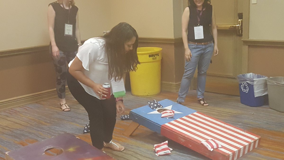 SOMDAuPair's tweet photo. TrekAmerica staff share about their program with APIA staff, community counselors and international partners!
#cornhole
#fearlessglobalcitizen
#trekamerica
#AuPairInAmerica
#CulturalFair
#Conference2018 https://t.co/rT9UF0cnqg