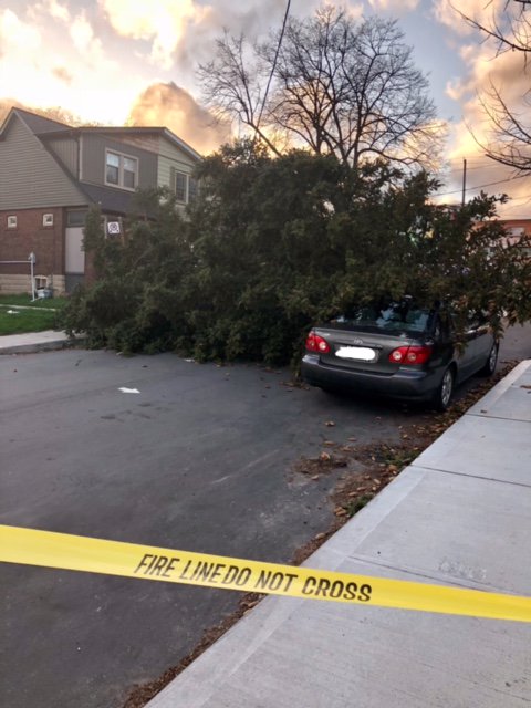 Fierce windstorm leaves 300 000 customers without power in Ontario, Canada DcZVfEJWsAIx8Es