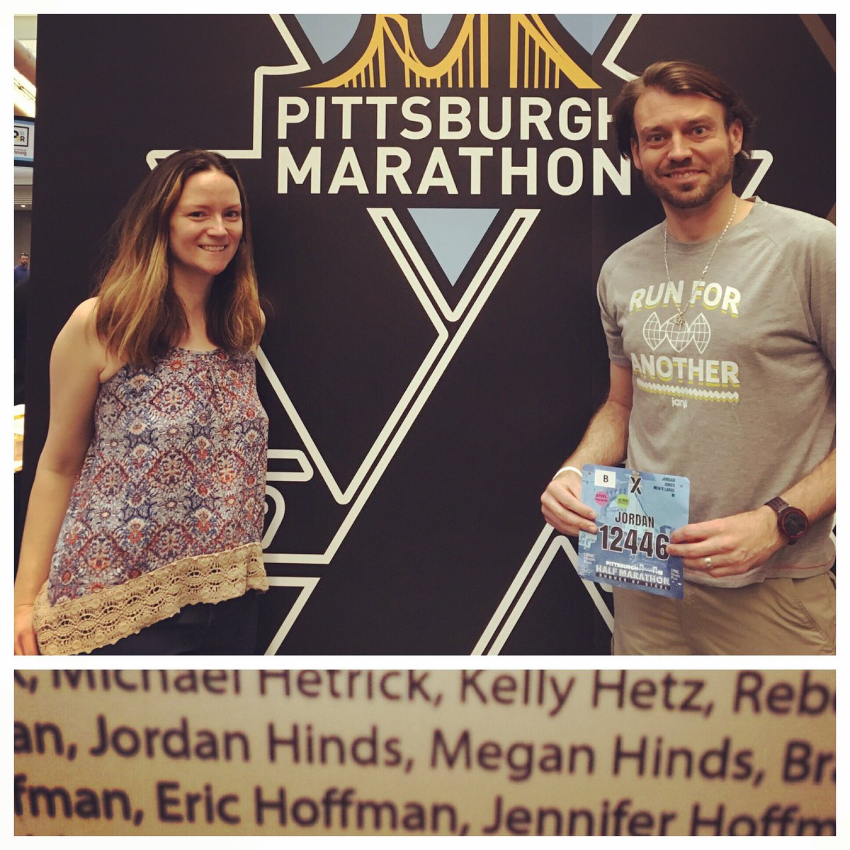 jordan_hinds's tweet photo. ...at the Health and Fitness Expo. Best wishes to all my friends and family who are participating in this weekend's @PGHMarathon festivities!

#RunnerOfSteel #GameOnPGH #10YearsRunning #JanjiCorps #RunForAnother https://t.co/IxBfU20Krc
