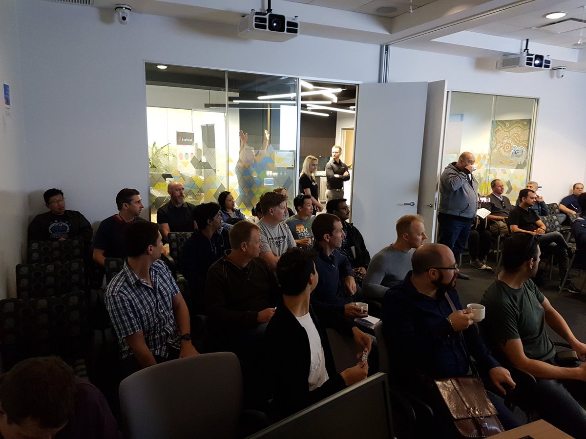 sezai's tweet photo. #O365Sat at Office 365 Saturday Perth! https://t.co/n8CrZFS5cn