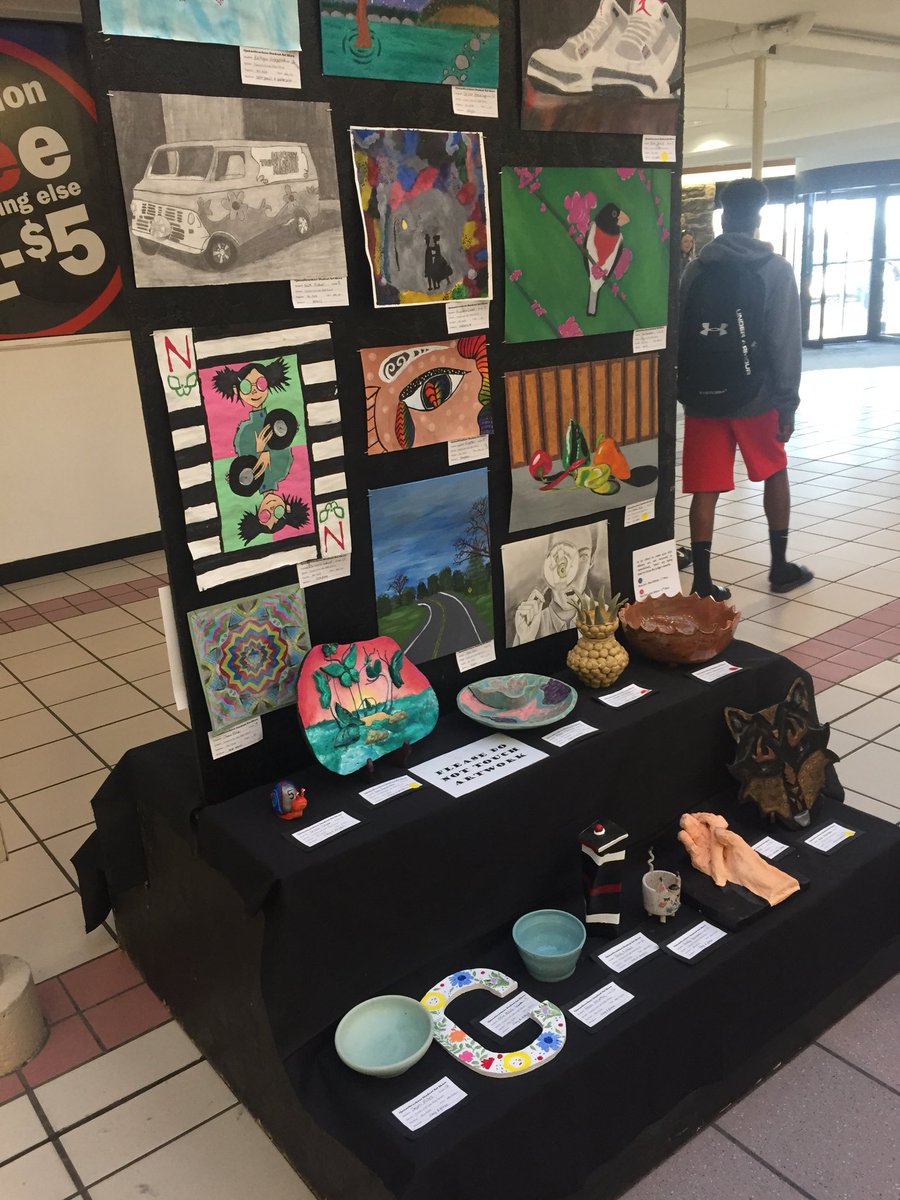 VandyATC's tweet photo. If you haven’t had a chance to check out the artwork on display at Jackson Crossings, you’re missing out! Lots of amazing work by our Jayhawks!! https://t.co/LoHroDaL9l