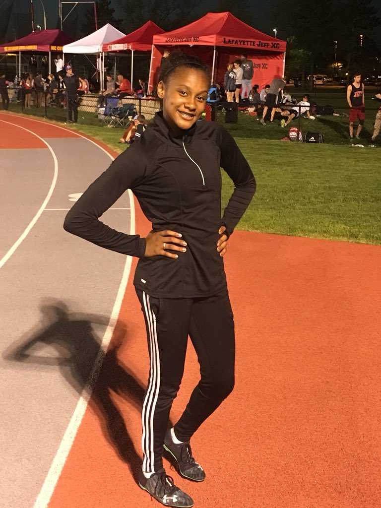 coachcedwards's tweet photo. Who’s this you ask? Oh, it’s Kyrstin Green; your NCC 400M conference champion! https://t.co/h8lu0yUfJm