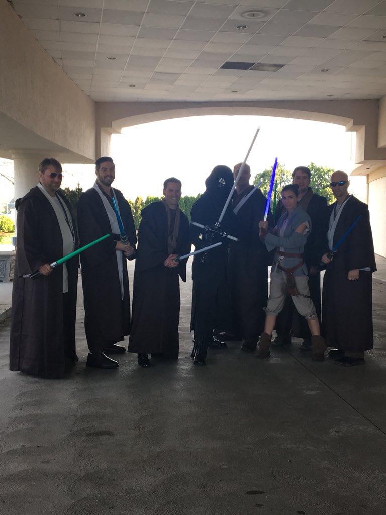 Aricfoster2's tweet photo. Sorry to report that our prom with #fostere11 &amp; #fosterap was better than yours. #MayThe4thBeWithYou https://t.co/9CYvy0ZLoh